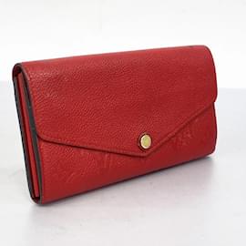 Louis Vuitton-Louis Vuitton Long Wallet in Cerise-Fuschia