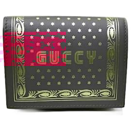 Gucci-Gucci Sega Collaboration Bi-Fold Wallet-Pink