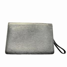 Louis Vuitton-Louis Vuitton Epi Serie Dragonne M52612 Clutch Bag-Black