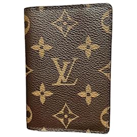 Louis Vuitton-Louis Vuitton Monogram Organizer De Poche-Brown
