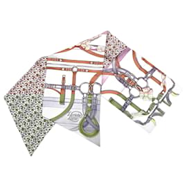 Hermès-Hermes Maxi Twilly Grand Manege Scarf-Purple