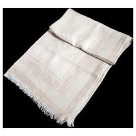 Louis Vuitton-Louis Vuitton Beige Stole Scarf-Beige