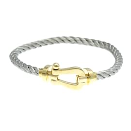 Fred-Fred Force 10 Charm Bracelet in 18K Yellow Gold-Golden
