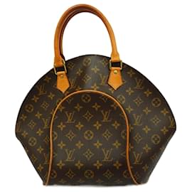 Louis Vuitton-Louis Vuitton Monogram Ellipse MM Handbag-Brown