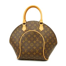 Louis Vuitton-Louis Vuitton Monogram Ellipse MM Handbag-Brown