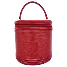Louis Vuitton-Louis Vuitton Epi Cannes Handbag-Red