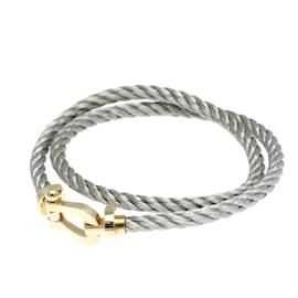 Fred-Fred Force 10 Charm Bracelet in Pink Gold-Golden