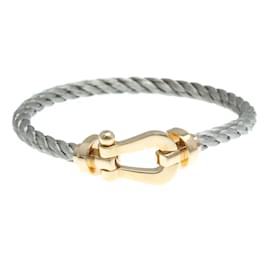Fred-Fred Force 10 Charm Bracelet in Pink Gold-Golden