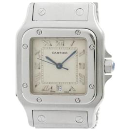 Cartier-Cartier Santos Galbee Steel Quartz Men's Watch-Other