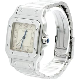 Cartier-Cartier Santos Galbee Steel Quartz Men's Watch-Other