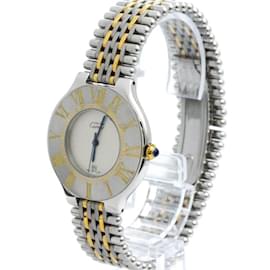 Cartier-Cartier Must 21 Gold Plated Steel Quartz Ladies Watch-Other