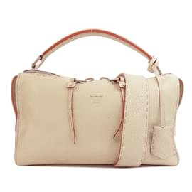 Fendi-Sac à main Fendi Selleria Ray-Beige
