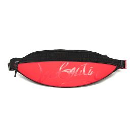 Borsa a tracolla Christian Louboutin Parisnyc Nero Rosso
