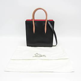 Christian Louboutin-Sac à main Paloma Small de Christian Louboutin-Noir,Rouge