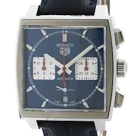 Tag Heuer-TAG Heuer Monaco Heuer 02 Chronograph Steel Watch CBL2111-Other