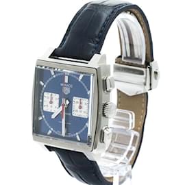 Tag Heuer-TAG Heuer Monaco Heuer 02 Chronograph Steel Watch CBL2111-Other