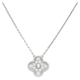 Van Cleef & Arpels-Collier en or blanc K18WG Alhambra de Van Cleef & Arpels-Autre