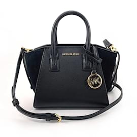 Michael Kors-Michael Kors Extra Small Satchel Handbag-Black