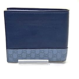 Gucci-GUCCI Micro Guccissima Bi-fold Wallet-Other