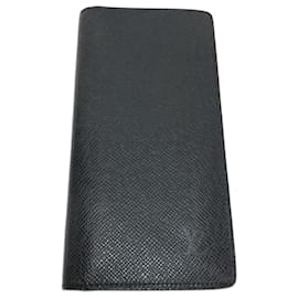 Louis Vuitton-Louis Vuitton Taiga Portefeuille Brazza Long Wallet-Other