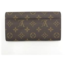 Louis Vuitton-Louis Vuitton Portefeuille Sarah M60531 Long Wallet-Brown