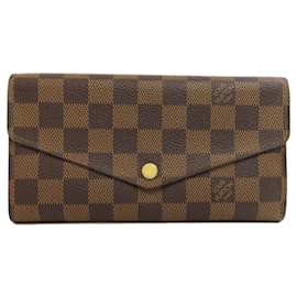 Louis Vuitton-Louis Vuitton N63209 Portefeuille Sarah Long Wallet-Damier ebene