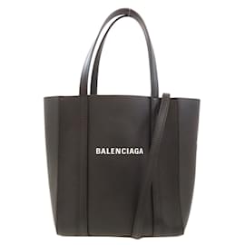 Balenciaga-Balenciaga 551815 Everyday Tote XXS Handbag-Black
