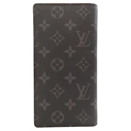 Louis Vuitton-Louis Vuitton M61697 Portefeuille Brazza Long Wallet-Monogram