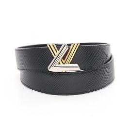Cinturón Epi Santur Twist Louis Vuitton Negro