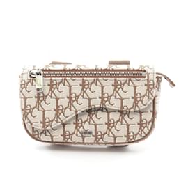 Christian Dior-Christian Dior x Travis Scott Cactus Jack Pouch Bag-Brown,Beige
