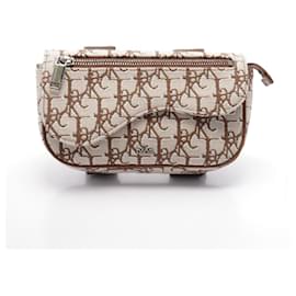 Christian Dior-Christian Dior Dior x Cactus Jack Arm Bag-Brown,Cream