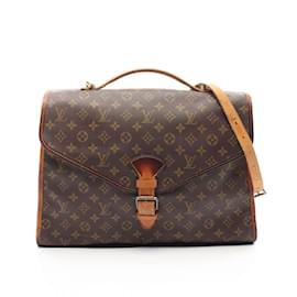 Louis Vuitton-Louis Vuitton Beverly Monogram Handbag-Brown,Monogram
