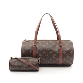 Louis Vuitton-Louis Vuitton Papillon 30 Monogram Handbag-Brown,Monogram