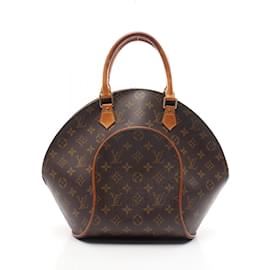 Louis Vuitton-Louis Vuitton Ellipse MM Monogram Handbag-Brown