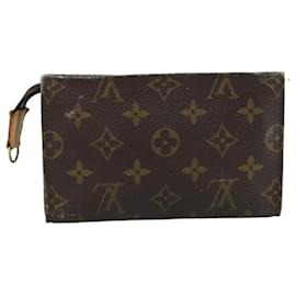 Louis Vuitton-LOUIS VUITTON Monogram Bucket PM Accessory Pouch LV Auth 108590-Monogram