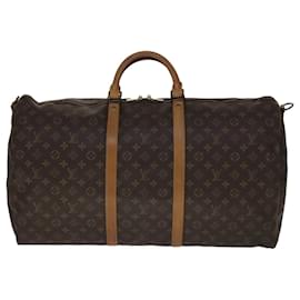 Louis Vuitton-LOUIS VUITTON Monogram Keepall Bandouliere 60 Boston Bag M41412 LV Auth bs21349-Monogram