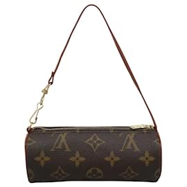 Louis Vuitton-LOUIS VUITTON Monogram Papillon Pouch LV Auth 111000-Monogram