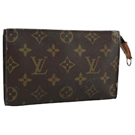 Louis Vuitton-LOUIS VUITTON Monogram Bucket PM Accessory Pouch LV Auth 108709-Monogram