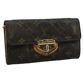 Louis Vuitton-LOUIS VUITTON Monogram Etoile Portefeiulle Sarah Long Wallet M66556 Auth 90921-Monogram