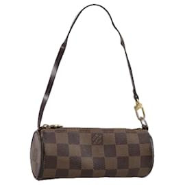 Louis Vuitton-LOUIS VUITTON Damier Ebene Papillon Pouch LV Auth 104382-Other