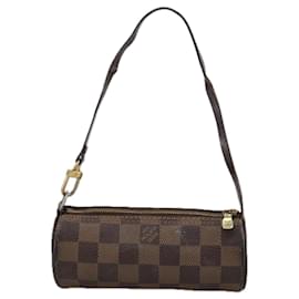 Louis Vuitton-LOUIS VUITTON Damier Ebene Papillon Pouch LV Auth 104382-Other