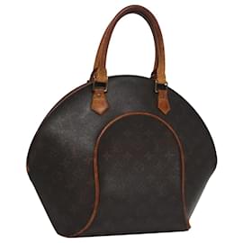 Louis Vuitton-LOUIS VUITTON Monogram Ellipse MM Hand Bag M51126 LV Auth 107810-Monogram