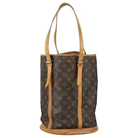Louis Vuitton-LOUIS VUITTON Monogram Bucket GM Shoulder Bag M42236 LV Auth 107441-Monogram