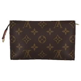 Louis Vuitton-LOUIS VUITTON Monogram Bucket PM Accessory Pouch LV Auth 108715-Monogram