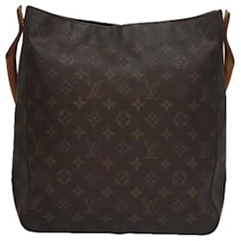 Louis Vuitton-LOUIS VUITTON Monogram Looping GM Shoulder Bag M51145 LV Auth 108725-Monogram