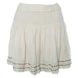 Isabel Marant Etoile, gonna a balze con ricamo Altro