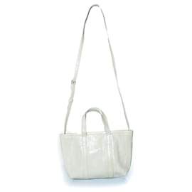 Balenciaga-Balenciaga, east west small shopper tote-White,Other