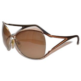Versace Sonnenbrille Braun Gold Braun Golden