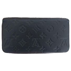 Zippy Geldbörse Monogram Empreinte Louis Vuitton Rot Marineblau Monogramm Marineblau