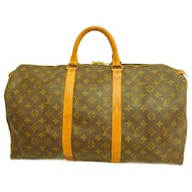 Louis Vuitton-Louis Vuitton Keepall 55-Brown